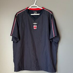 Umbro Black England Men's Jersey